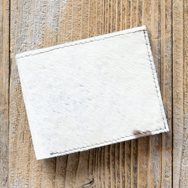 Hair-on Cowhide Bi-Fold Wallet