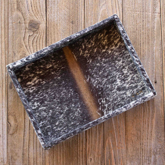 Authentic Cowhide Home Decor Tray