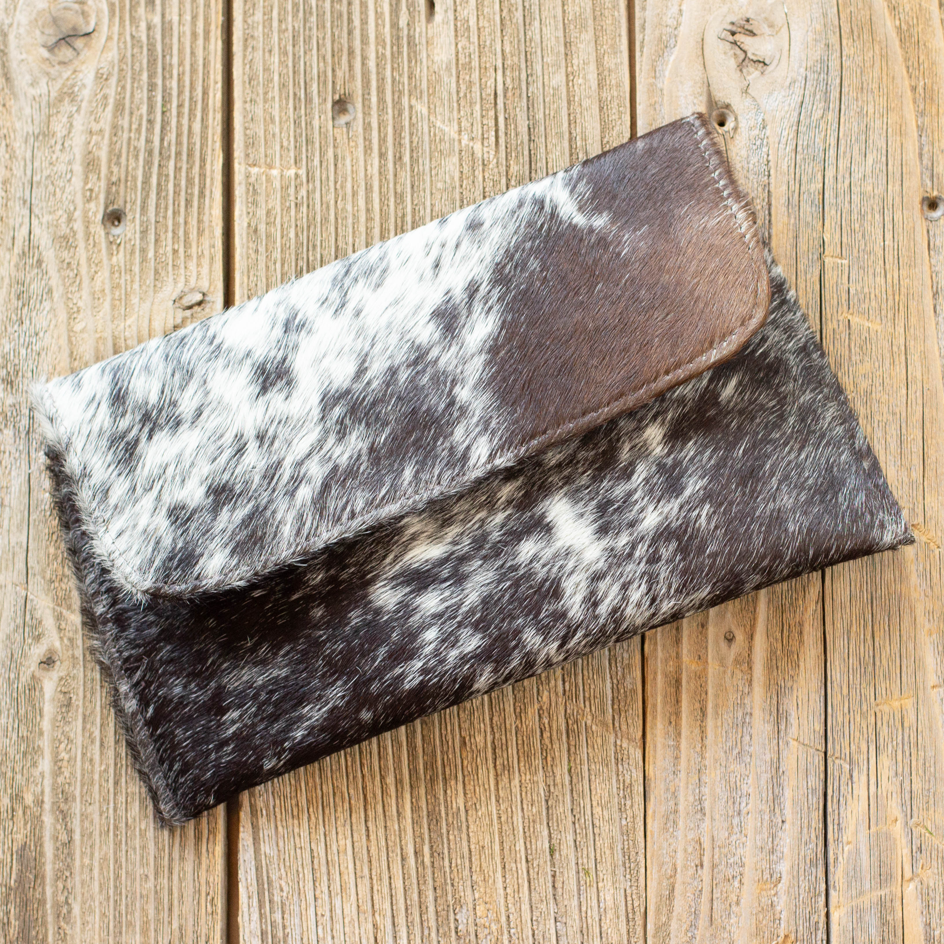 Cowhide Clutch