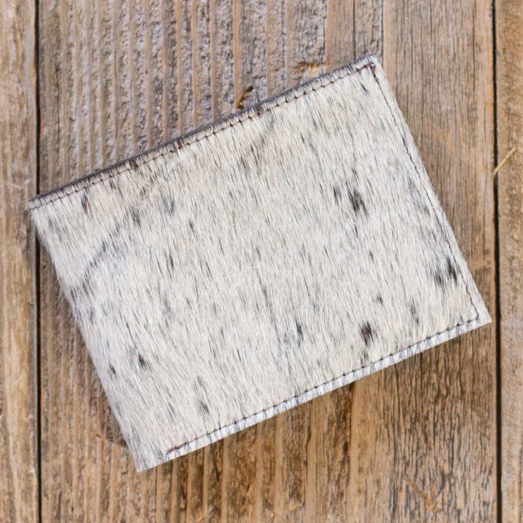 Cowhide Bi-Fold Wallet