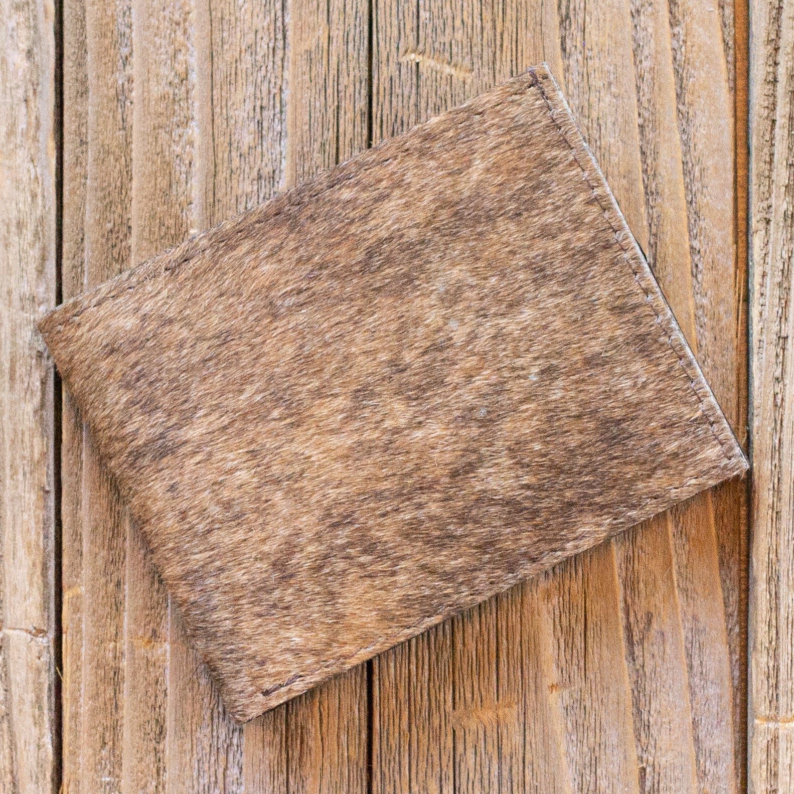 Cowhide Bi-Fold Wallet