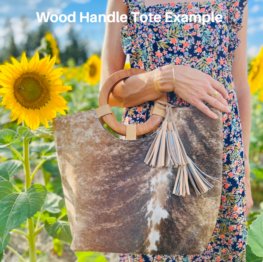 Wood Handle Tote No. 46