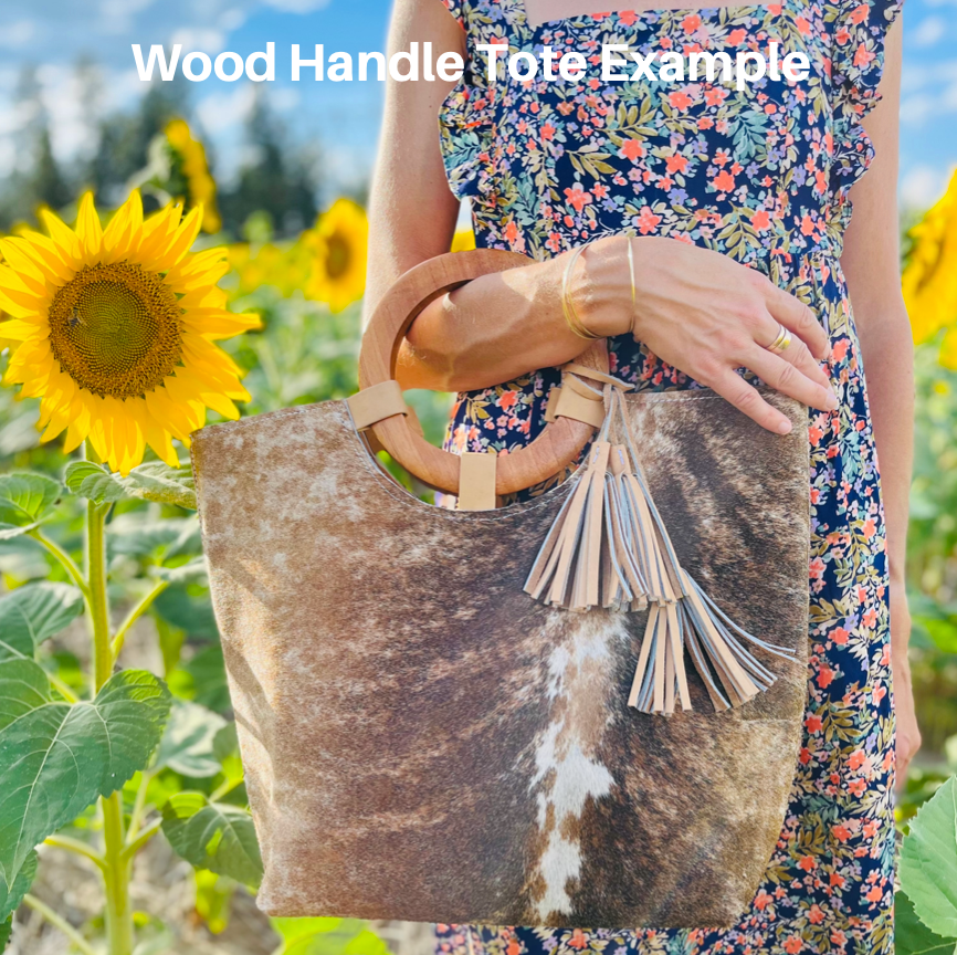Wood Handle Tote No. 7