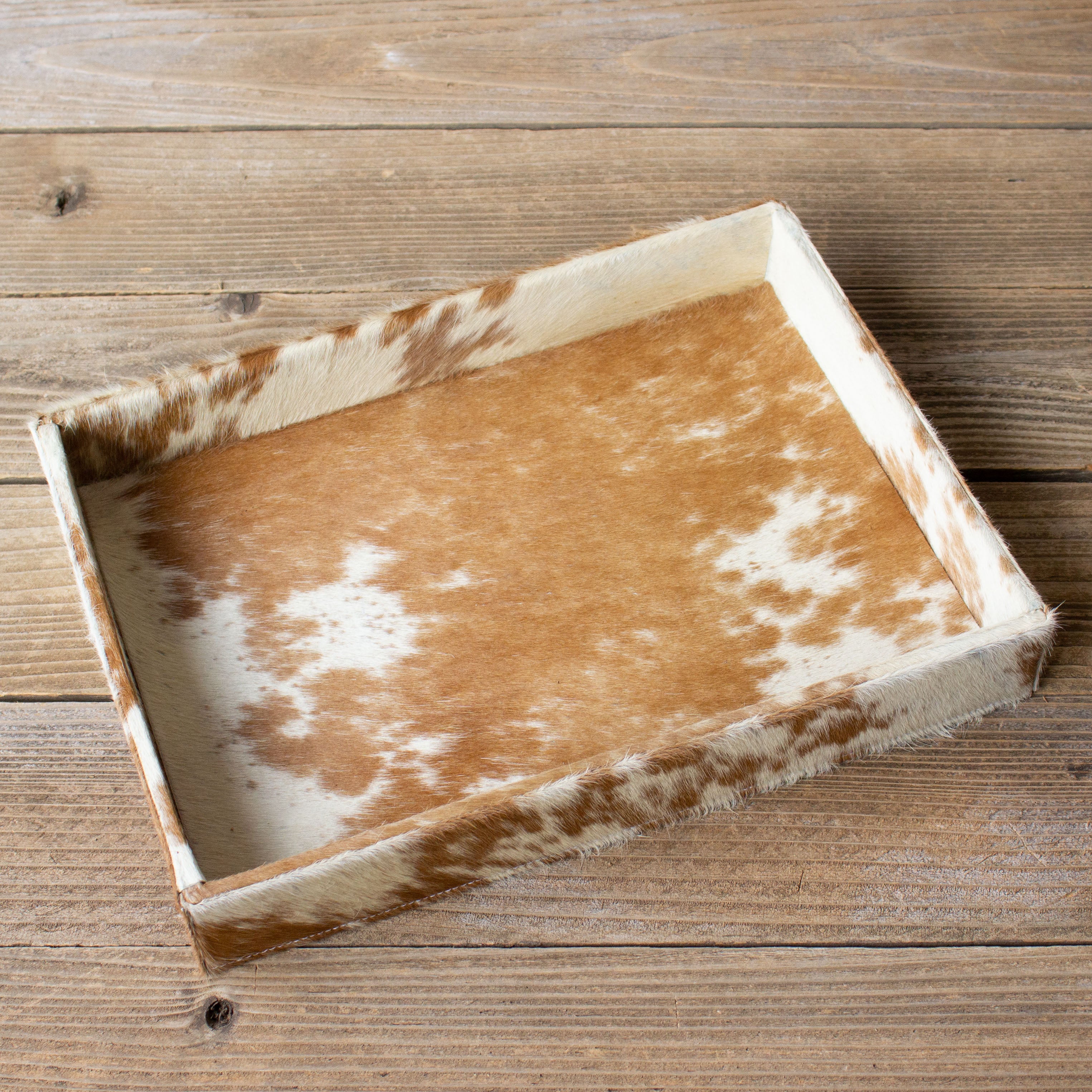 Cowhide Tray