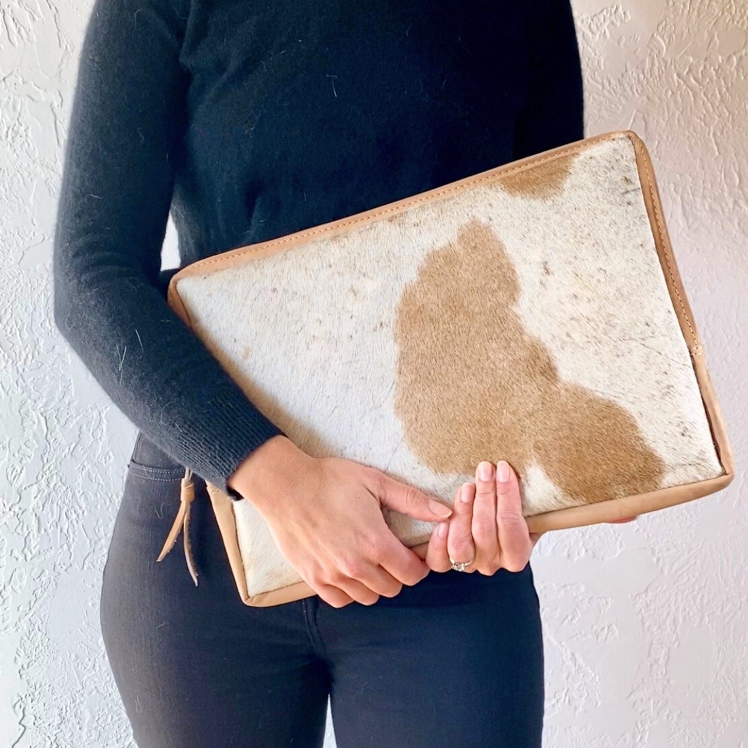 Cowhide Laptop Sleeve