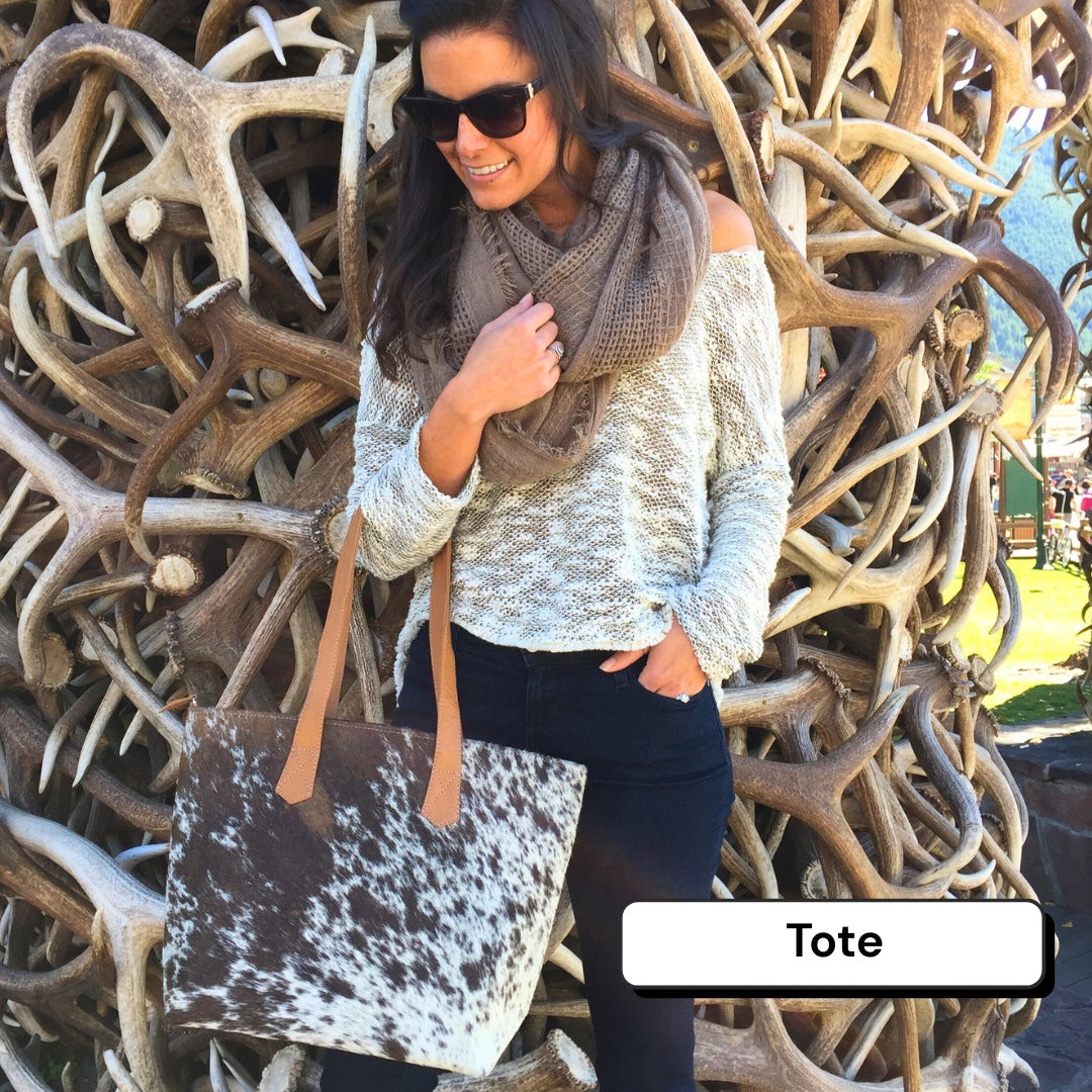 Cowhide Tote