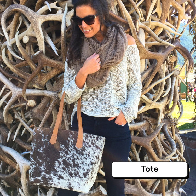 Cowhide Tote