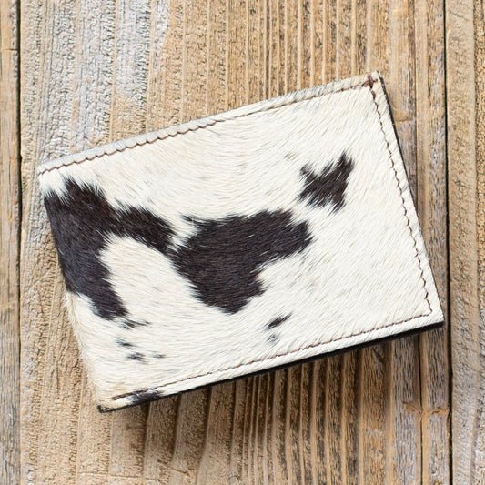 Cowhide Bi-Fold Wallet