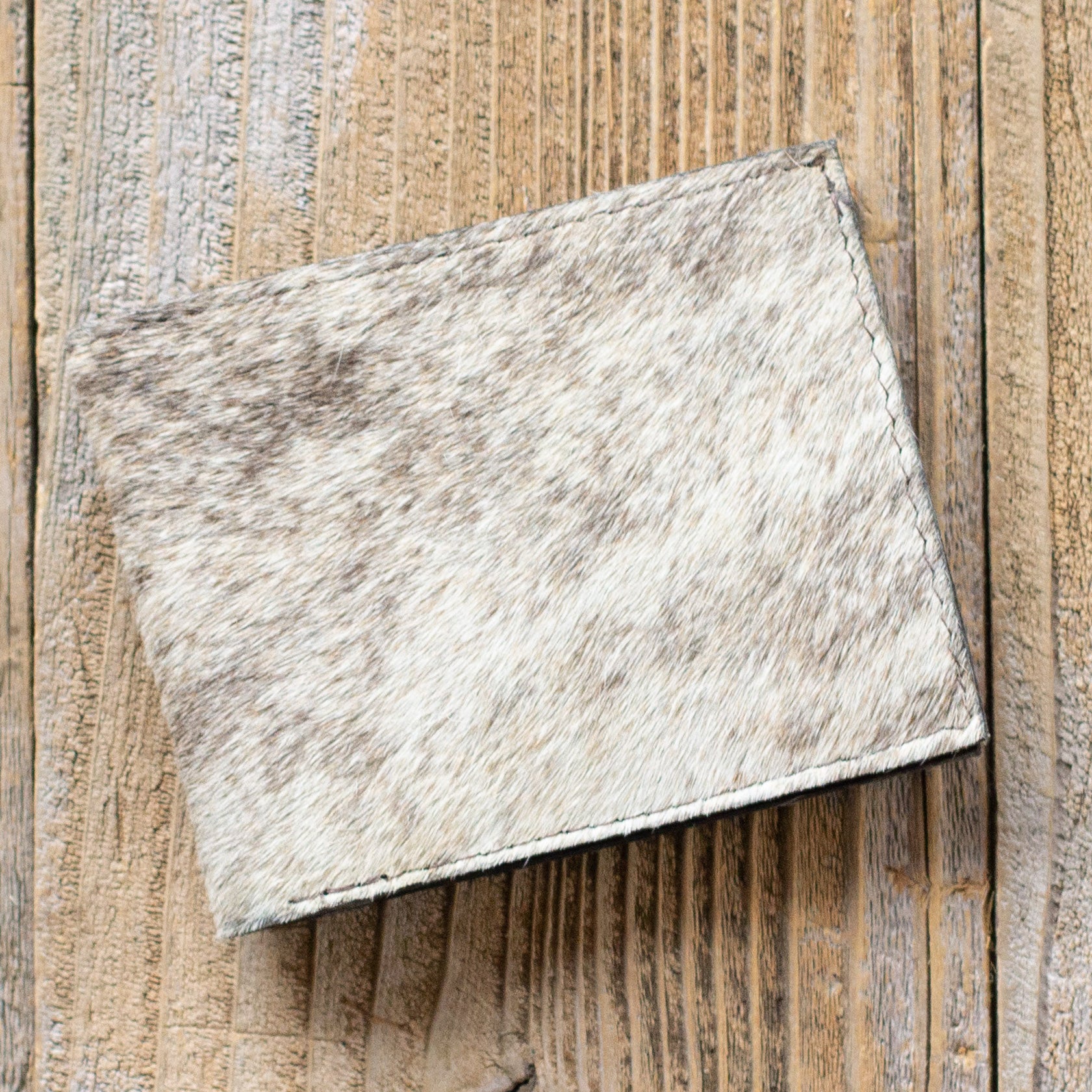 Cowhide Bi-Fold Wallet