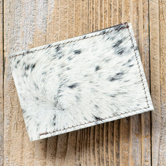 Cowhide Bi-Fold Wallet