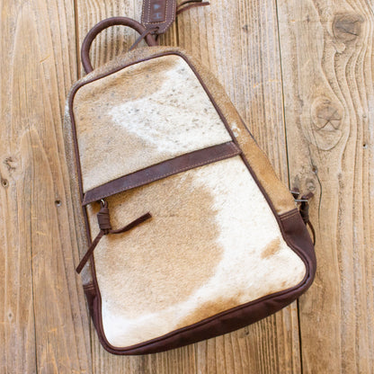 Cowhide Backpack