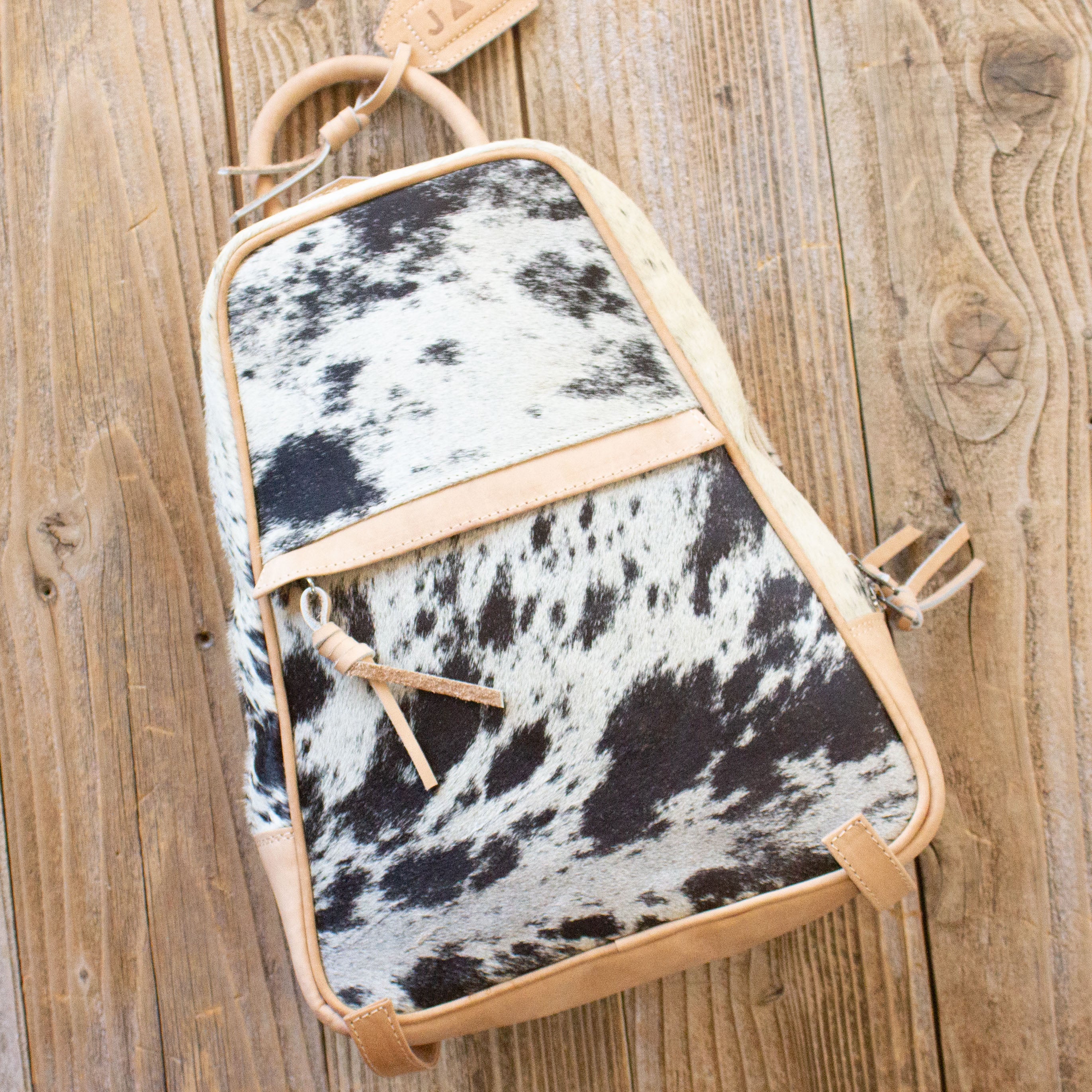 Cowhide Backpack