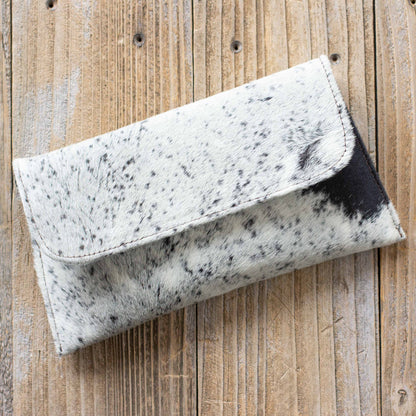 Cowhide Crossbody Clutch 