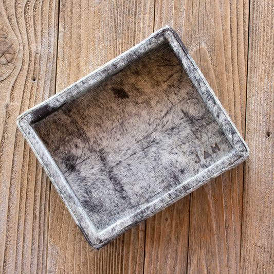 Authentic Cowhide Home Decor Tray