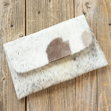 Cowhide Clutch