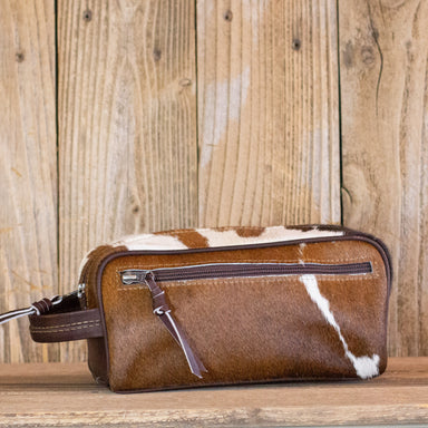 Cowhide Toiletry Bag