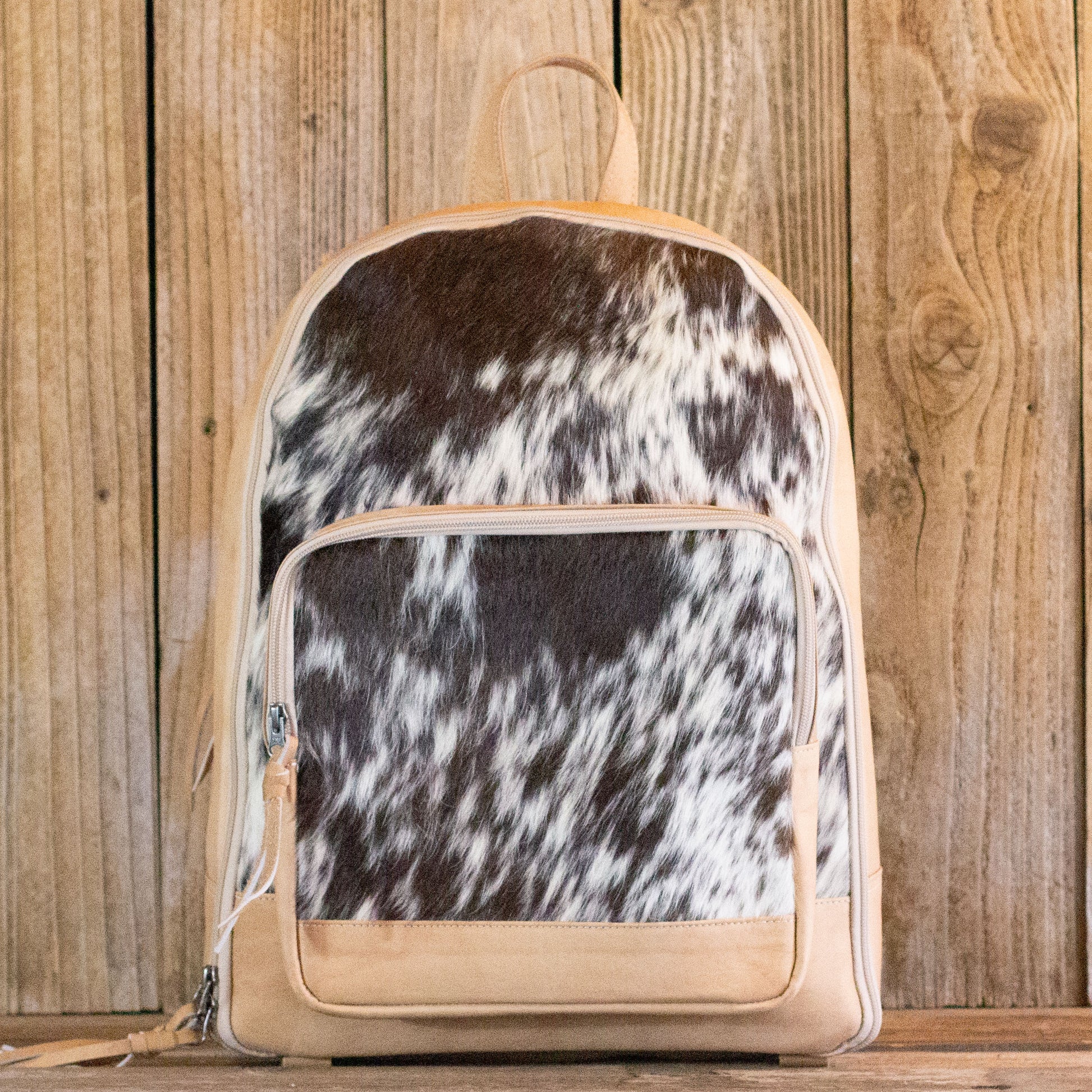 Cowhide Backpack