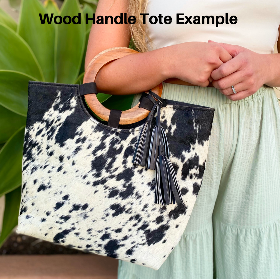 Wood Handle Tote No. 34