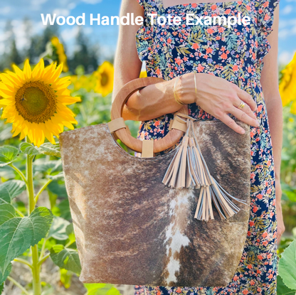 Wood Handle Tote No. 34