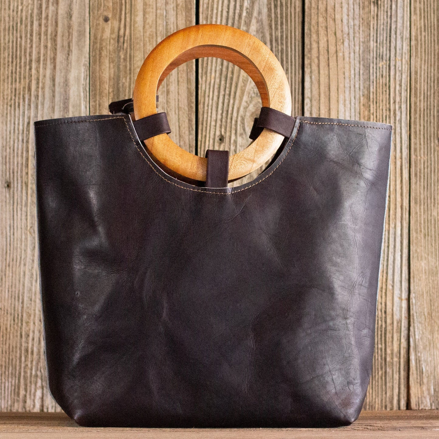 Wood Handle Tote No. 32